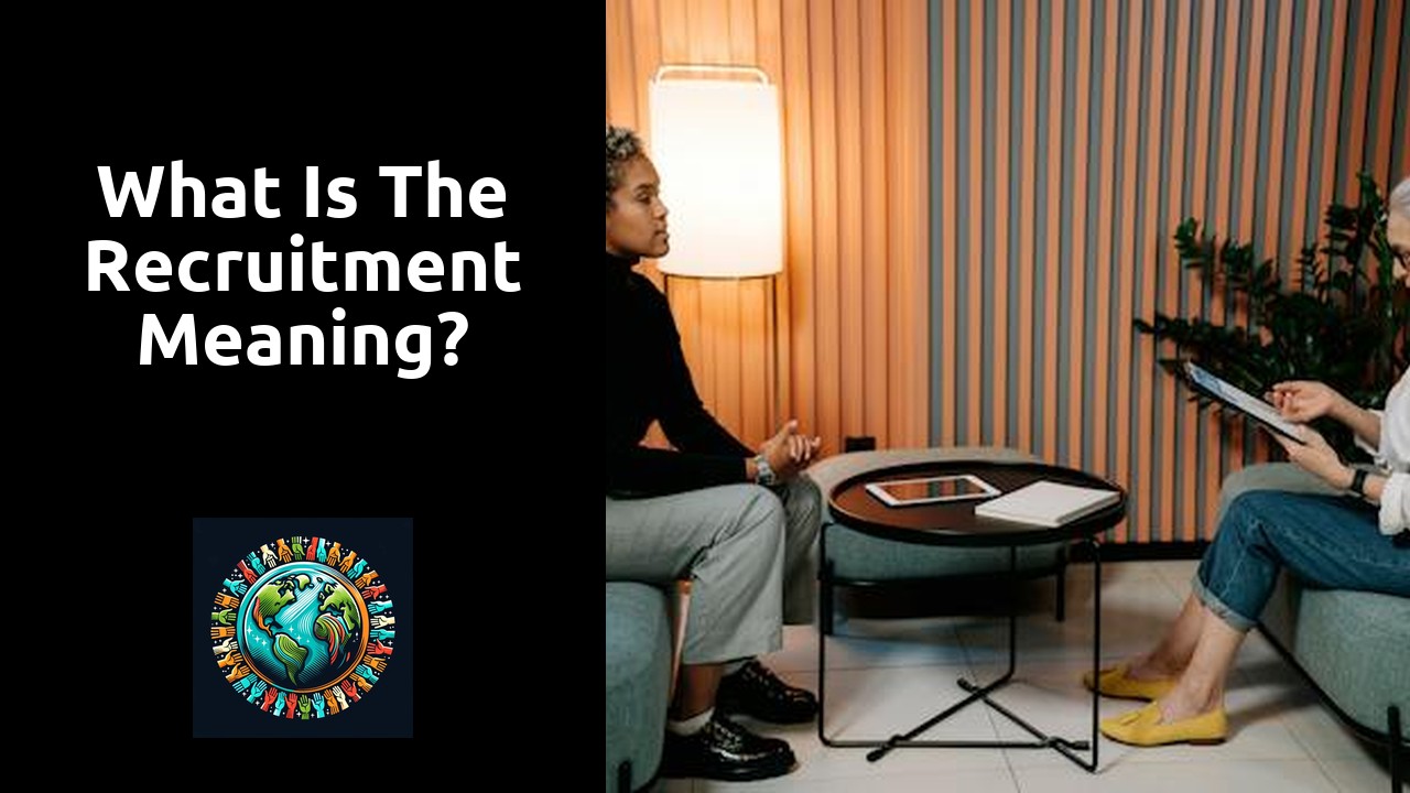 What is the recruitment meaning?